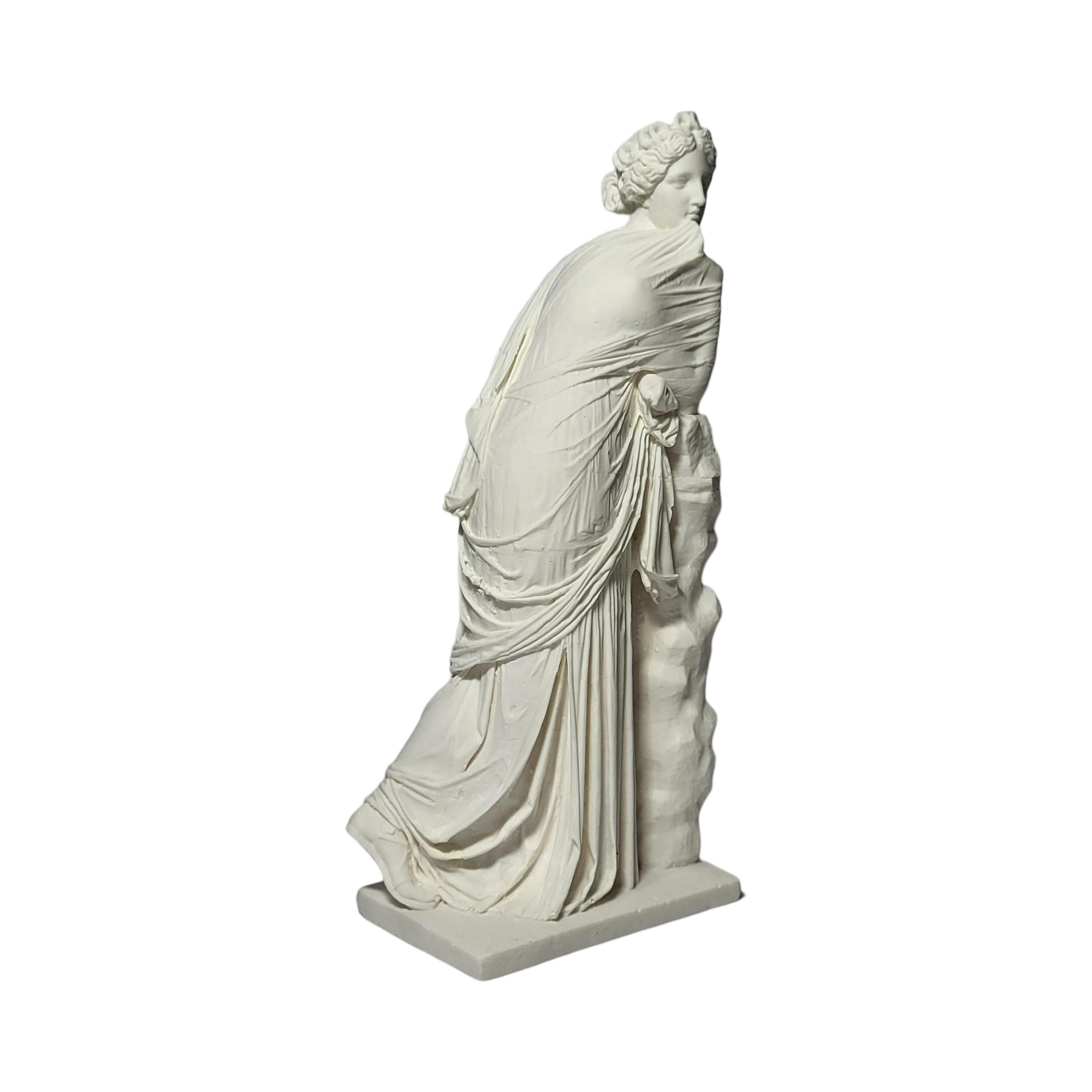 ポリヒムニア ミューズ像 古代ギリシャ神話 レプリカ彫刻 22.20 cm