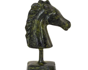 Horse Head Of Selene Acropolis Bronze Statue Ancient Greek Parthenon Sculpture Replica