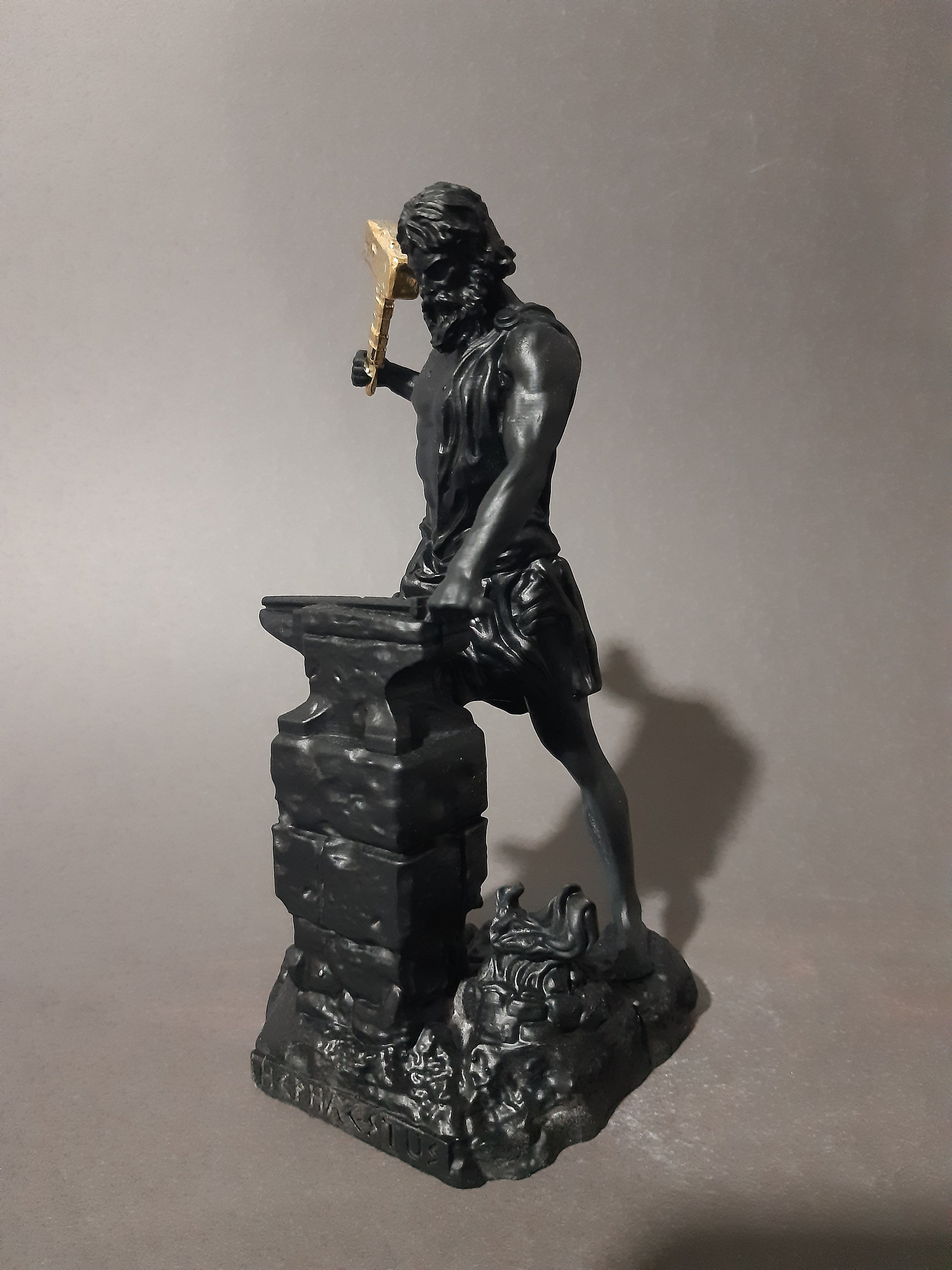 Hephaestus Statue Greek Mythology God Sculpture 18cm Hephaestus Statue Greek Mythology God Sculpture 18cm