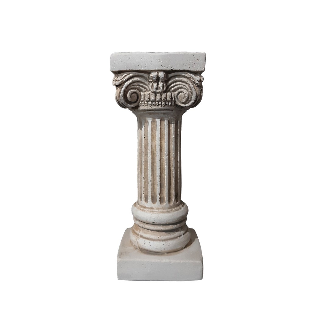 Ionic Order Column Pillar Ancient Greek Roman Statue Architecture ...