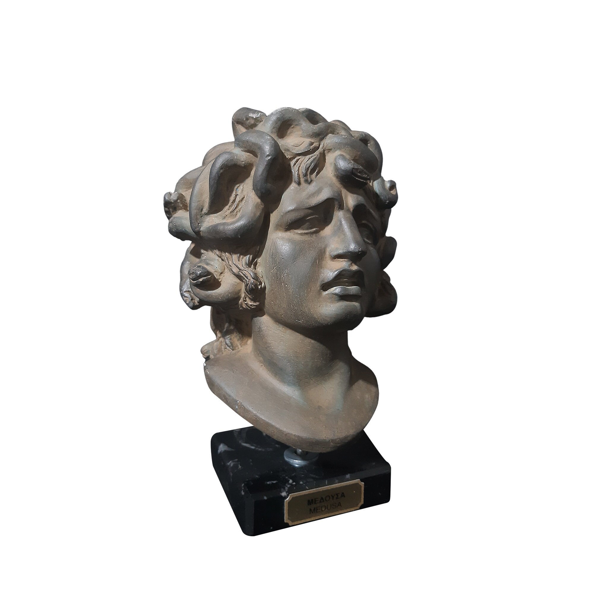 Medusa Head Statue, Medusa Bust, Mythology Sculpture, Ancient Greek