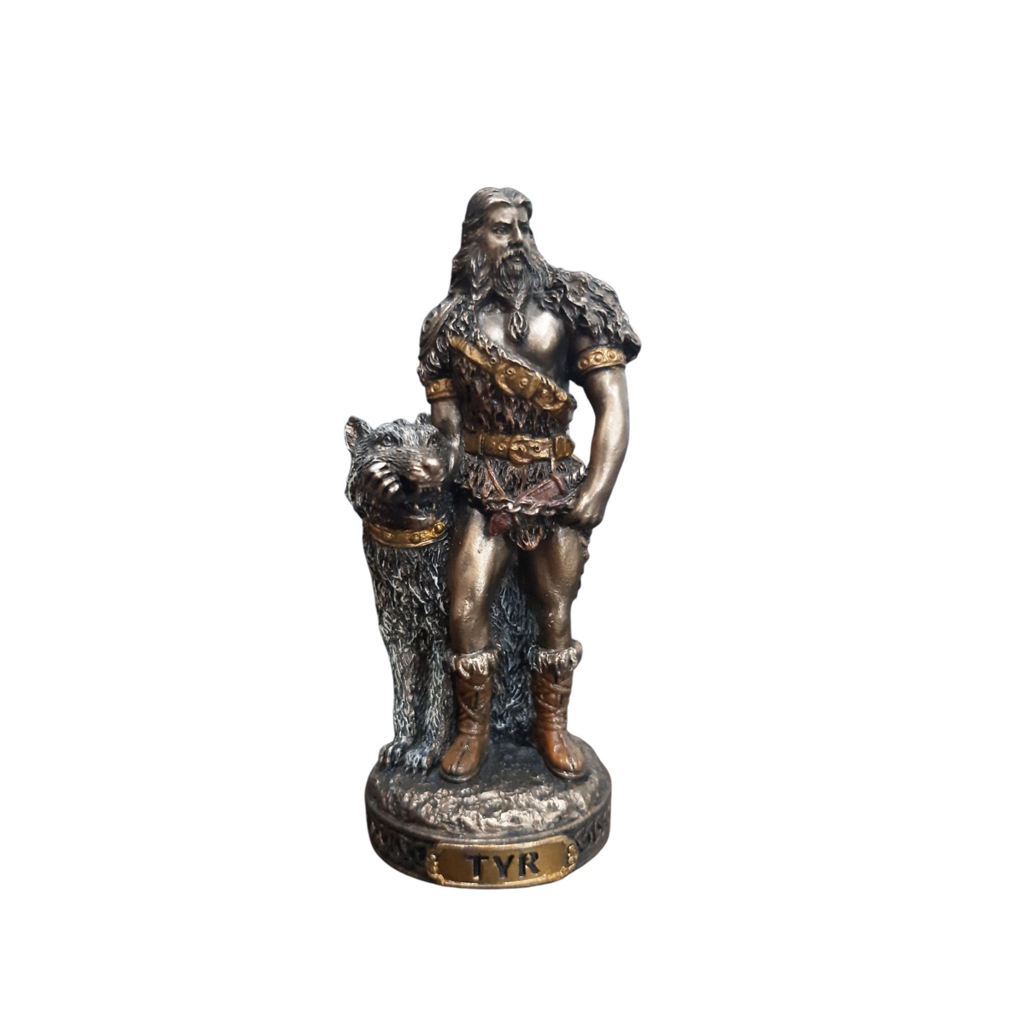 Tyr, Norse God Of War Wooden Statue – Vikings of Valhalla US