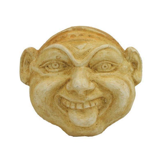 Ancient Greek Comedy Mask Sculpture Greek Handmade Alabaster Wall Statue  12cm - Etsy