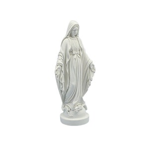 Virgin Mary Mother Statue Alabaster