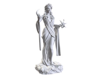 Hecate Goddess Statue Greek Mythology Sculpture