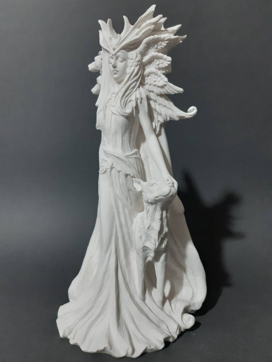 Hecate Goddess of Magic Statue Handmade Sculpture 25cm