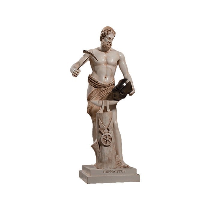 Héphaïstos Dieu Statue