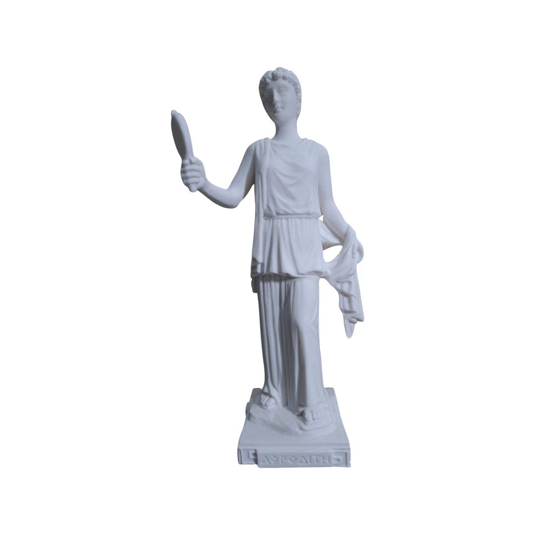 Aphrodite Greek Goddess Statue Handmade Alabaster Sculpture - Etsy