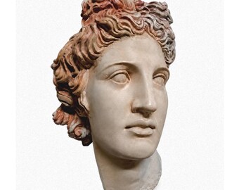 Apollo God Mask Ancient Greek Roman Sea God Handmade Wall Sculpture