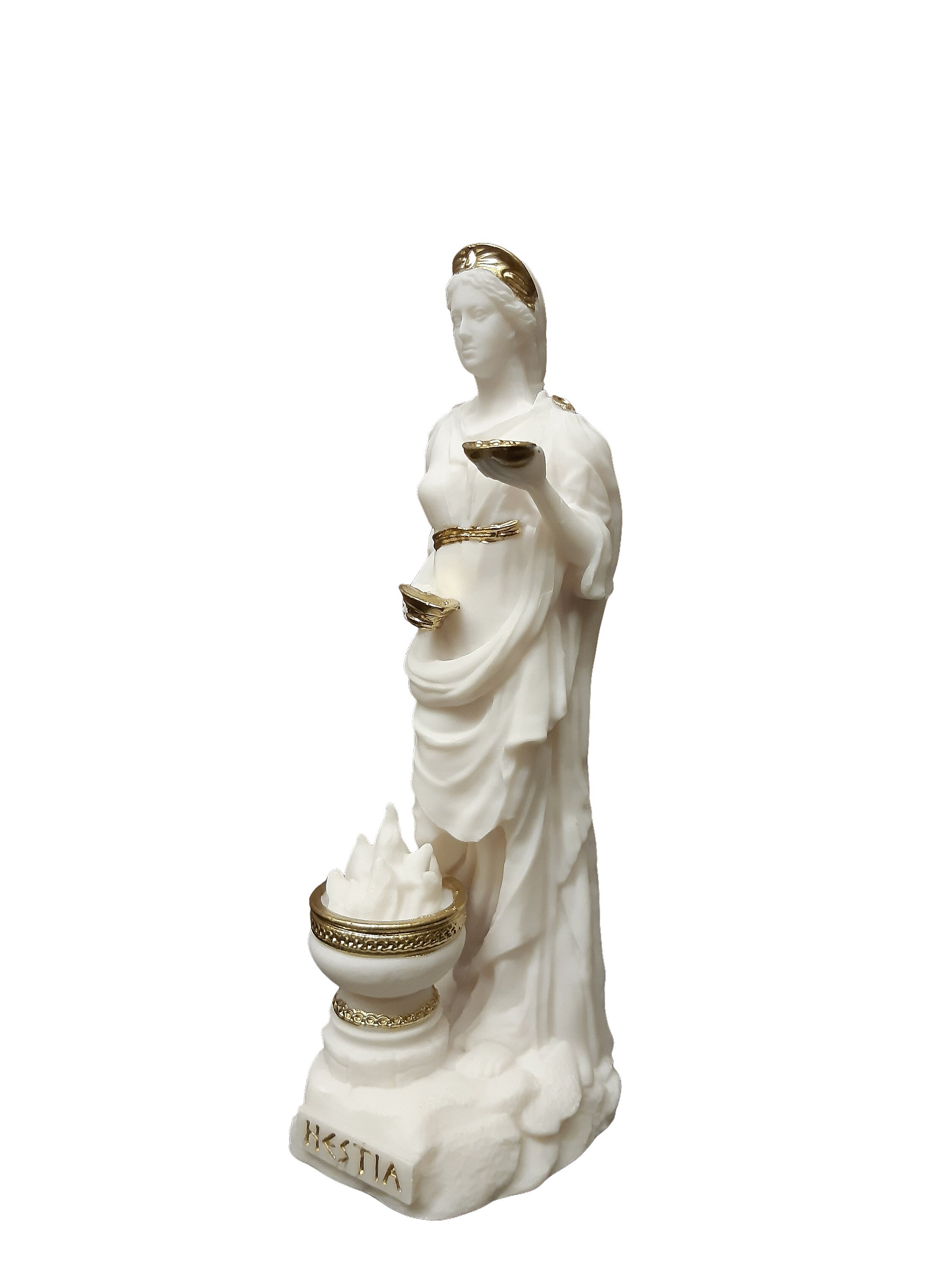 Art & Collectibles Figurines Hestia Greek Roman Goddess Statue Handmade