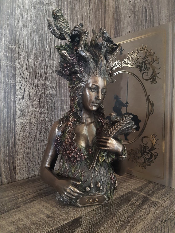 Statue de Gaïa Mythologie grecque Déesse de la Terre Sculpture - Etsy ...
