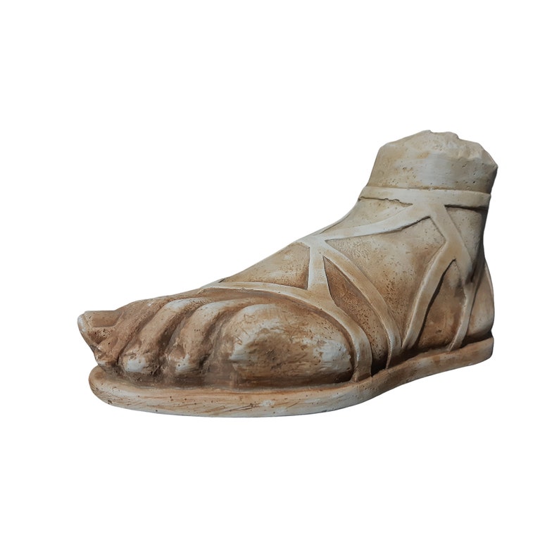 Ancient Greek Foot Sculpture Replica Handmade Statue 20cm Etsy