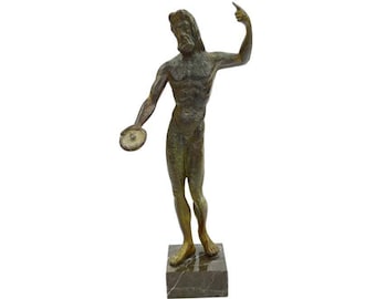 Zeus God Bronze Statue