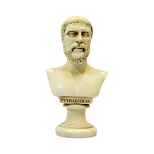 Sophocles Statue Ancient Greek philosopher Patina Sculpture 15cm