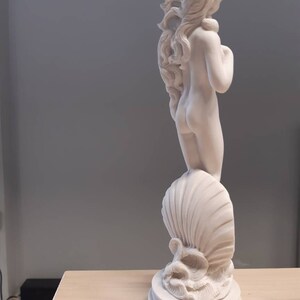 Birth of Aphrodite Venus Greek Roman Goddess Alabaster Replica Handmade ...
