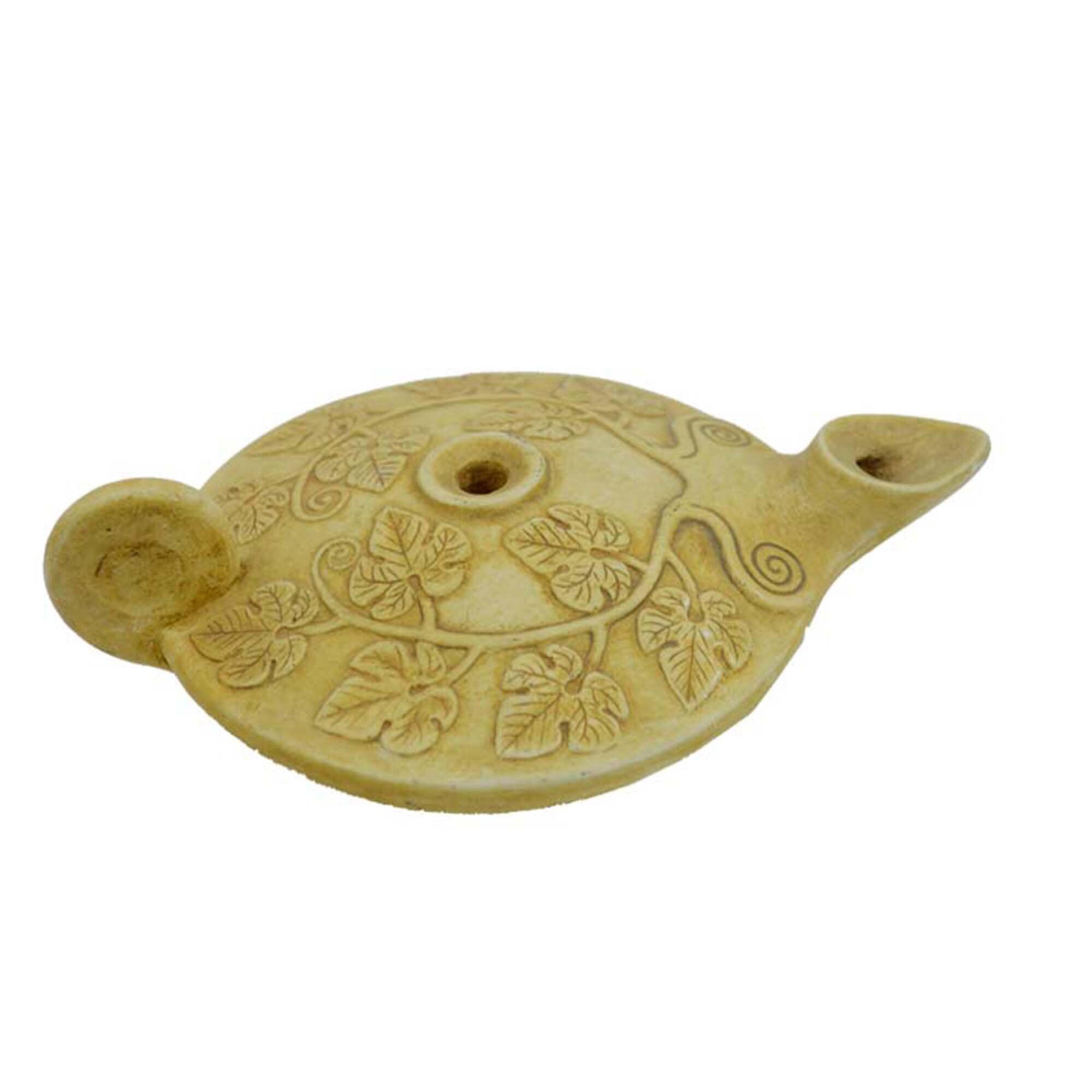 Oil Lamp Ancient Greek Handmade Sculpture 14cm Etsy Australia