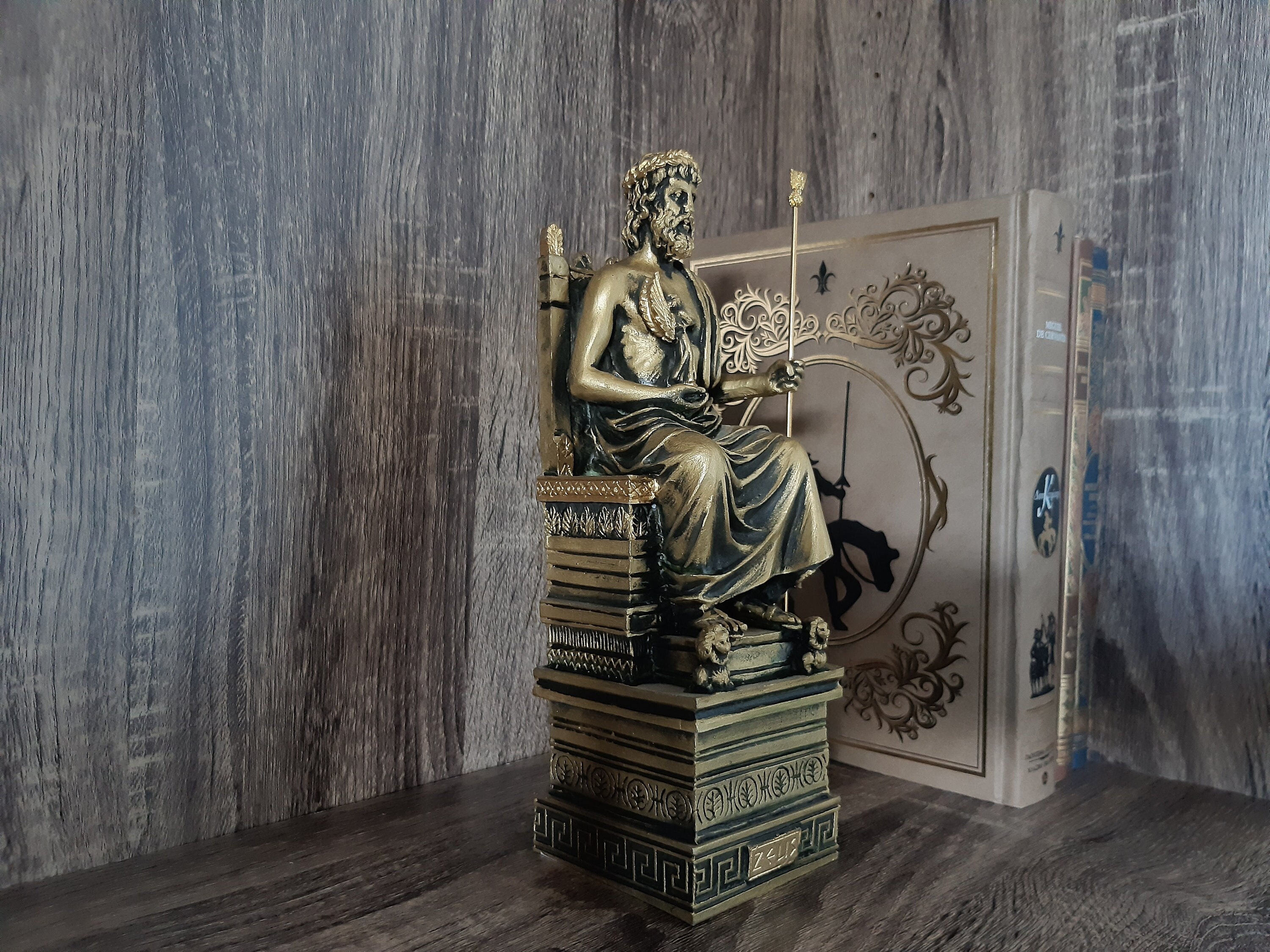 Zeus Dieu Statue Mythologie