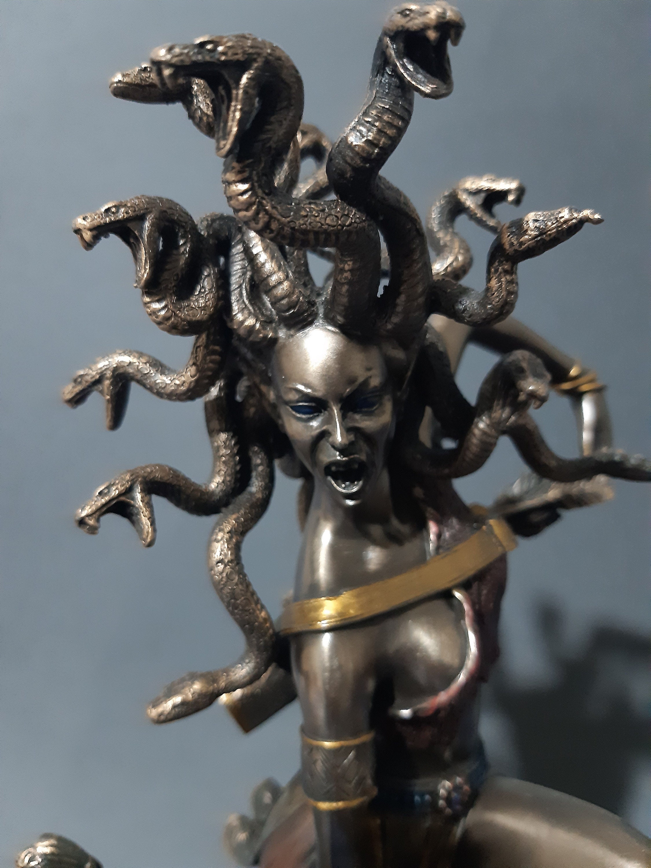 ancient medusa statue