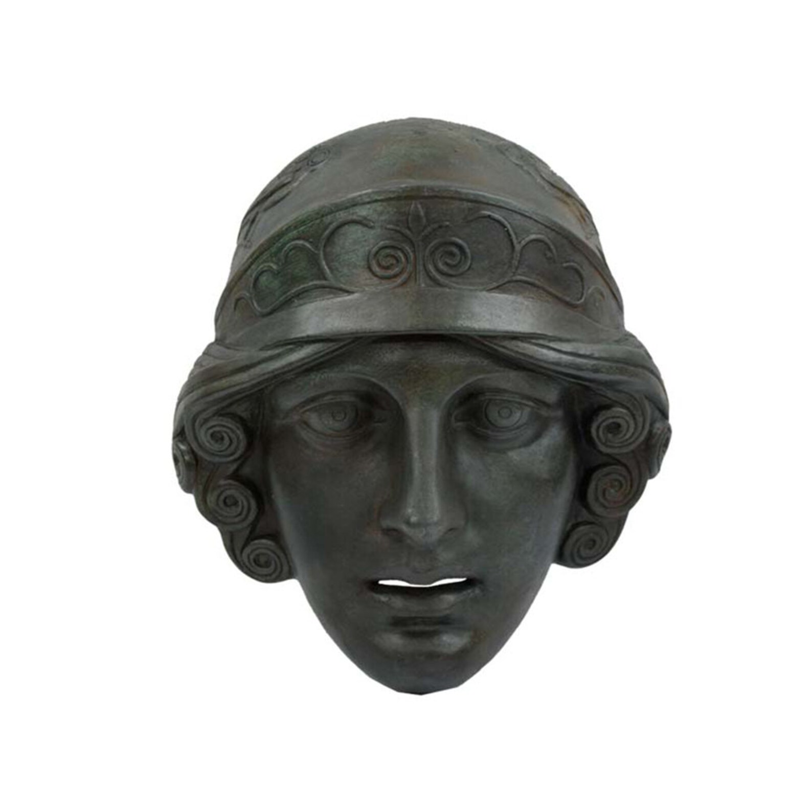 Athena Greek Goddess Head Wall Mask Sculpture Greek Roman Etsy