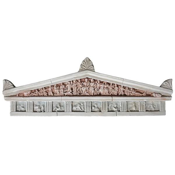 West Pediment of Parthenon Relief Wall Hanging Sculpture