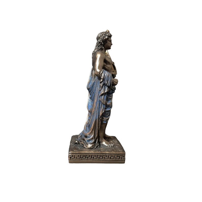 Apollo God Mini Statue Bronze Sculpture 9cm 3.54 Etsy
