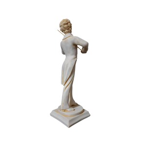 Johann Strauss Musician Statue made of Alabaster Sculpture image 6