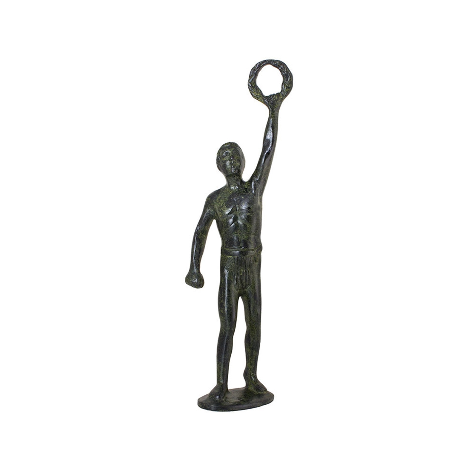 Champion Olympique Sculpture en Bronze Solide Jeux Olympiques Etsy France