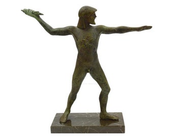 Zeus God Bronze Statue Classical Period