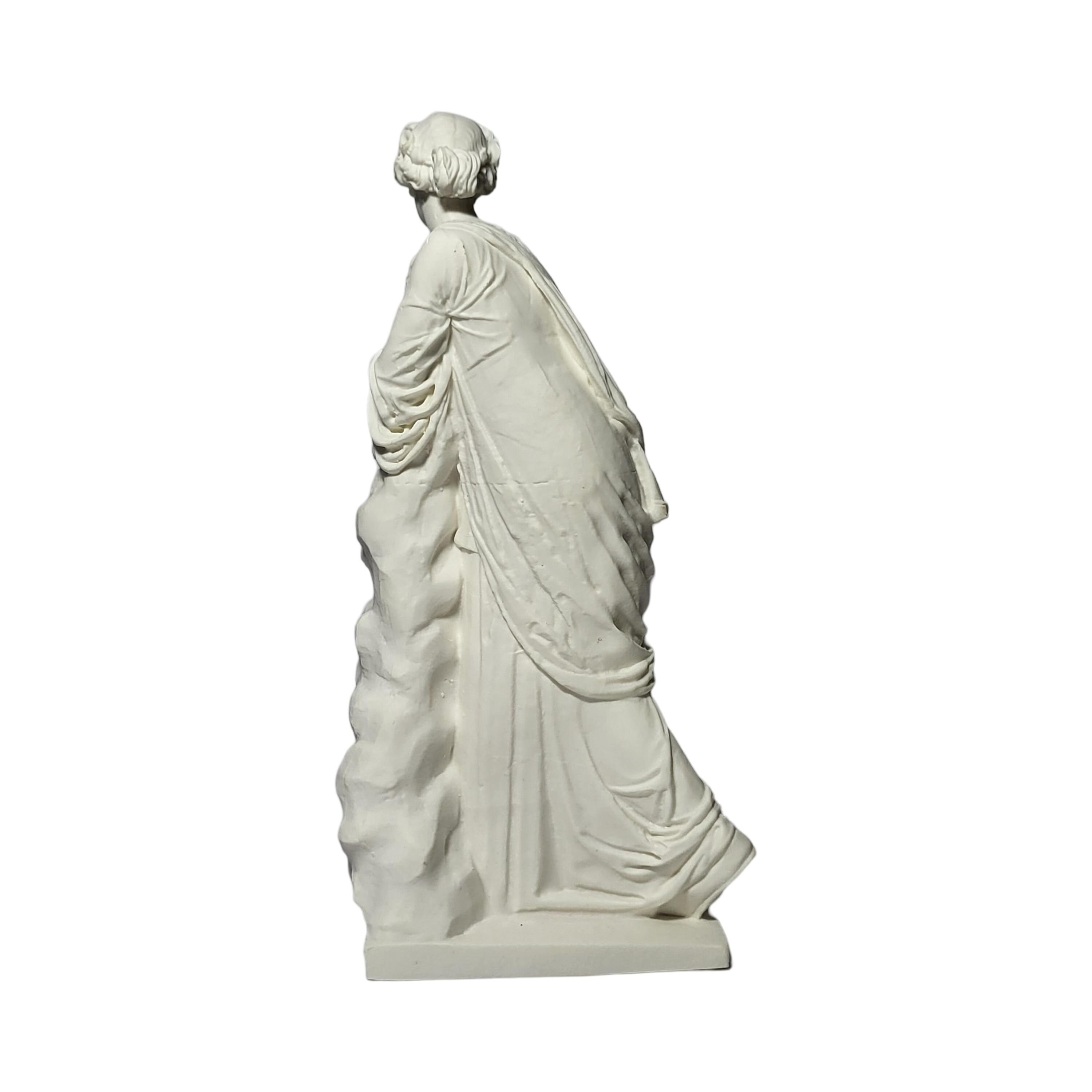 ポリヒムニア ミューズ像 古代ギリシャ神話 レプリカ彫刻 22.20 cm