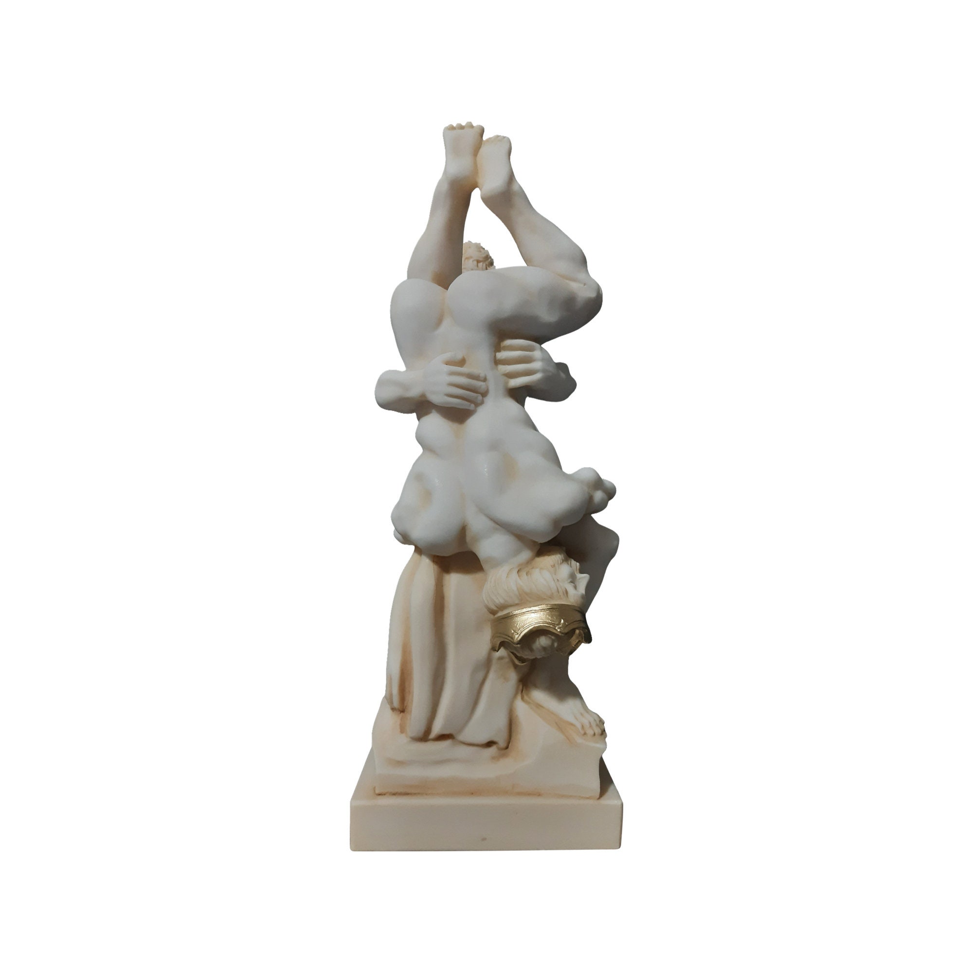 Hercules And Diomedes Statue Alabaster