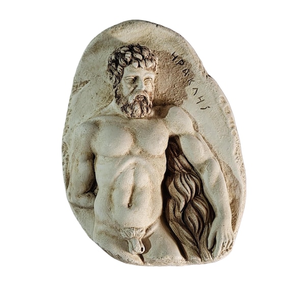 ファルネーゼのヘラクレスの壁彫刻ギリシャローマの英雄のレリーフ神話