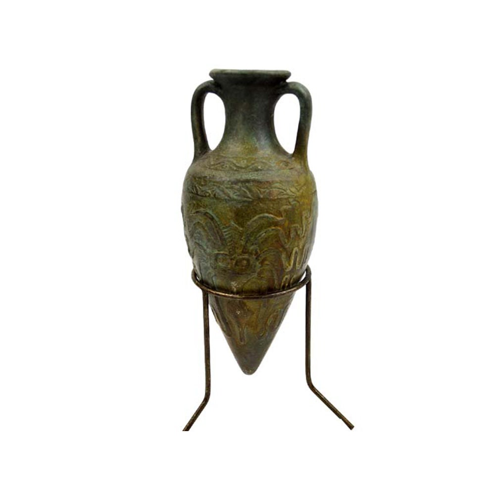 Vases Ancient Greek Relief Octopus Ritual Vessel Handmade Museum