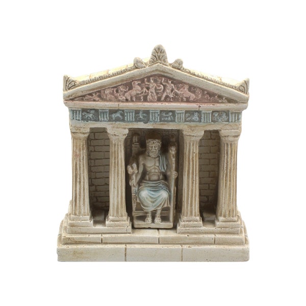 Tempel des Olympischen Zeus Athen Statue