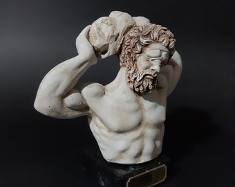 Cyclops Statue Greek Mythology Monster Handmade Figurine Sculpture 14cm