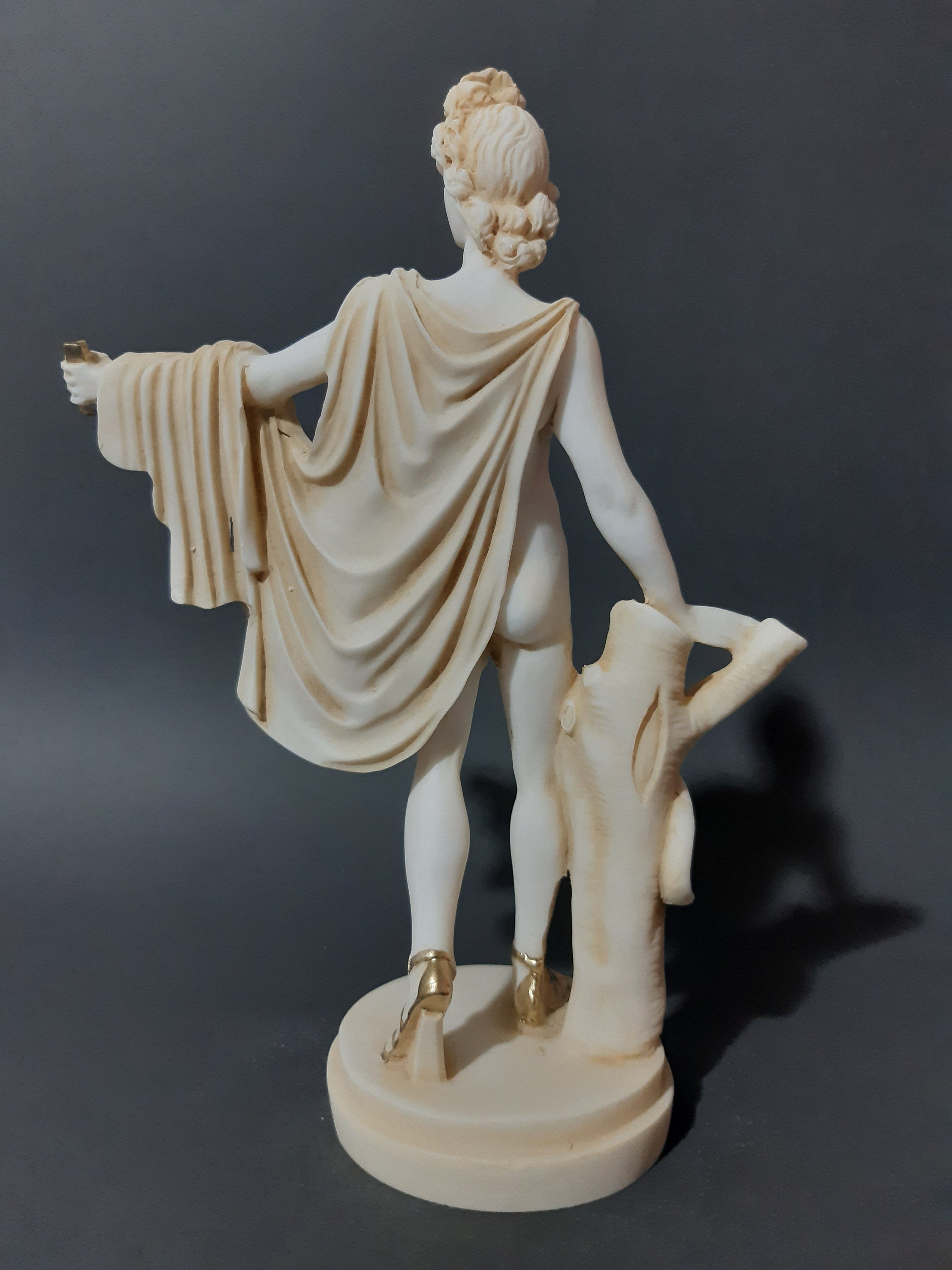 Nude Apollo God Statue Greek Roman Mythology Sculpture - Etsy