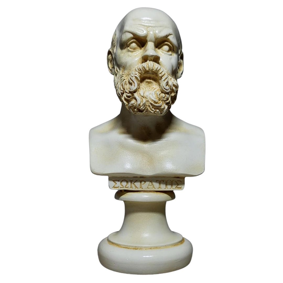 Ebros Greek Philosopher Socrates Bust Statue