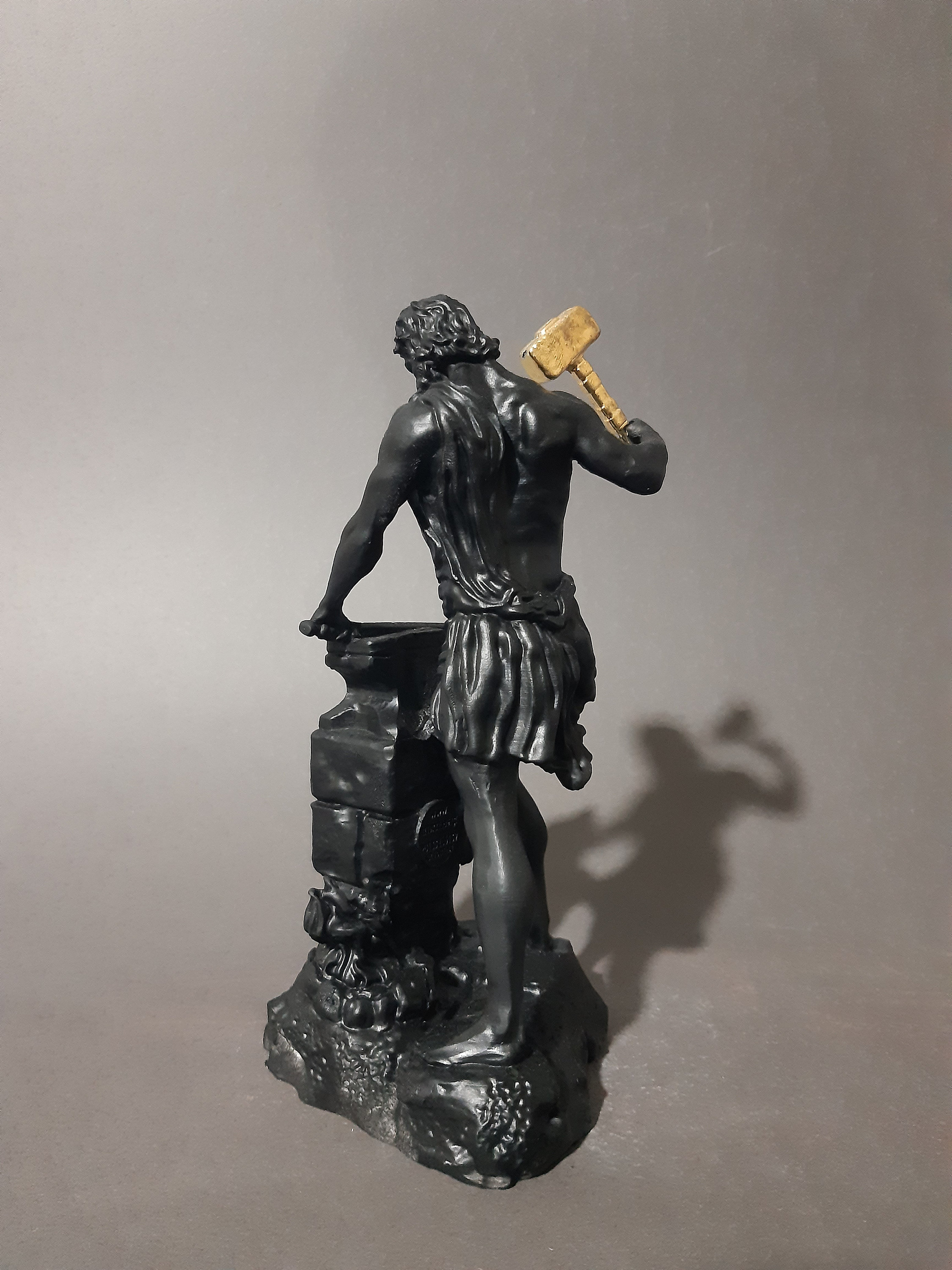 Hephaestus Statue Greek Mythology God Sculpture 18cm | Etsy