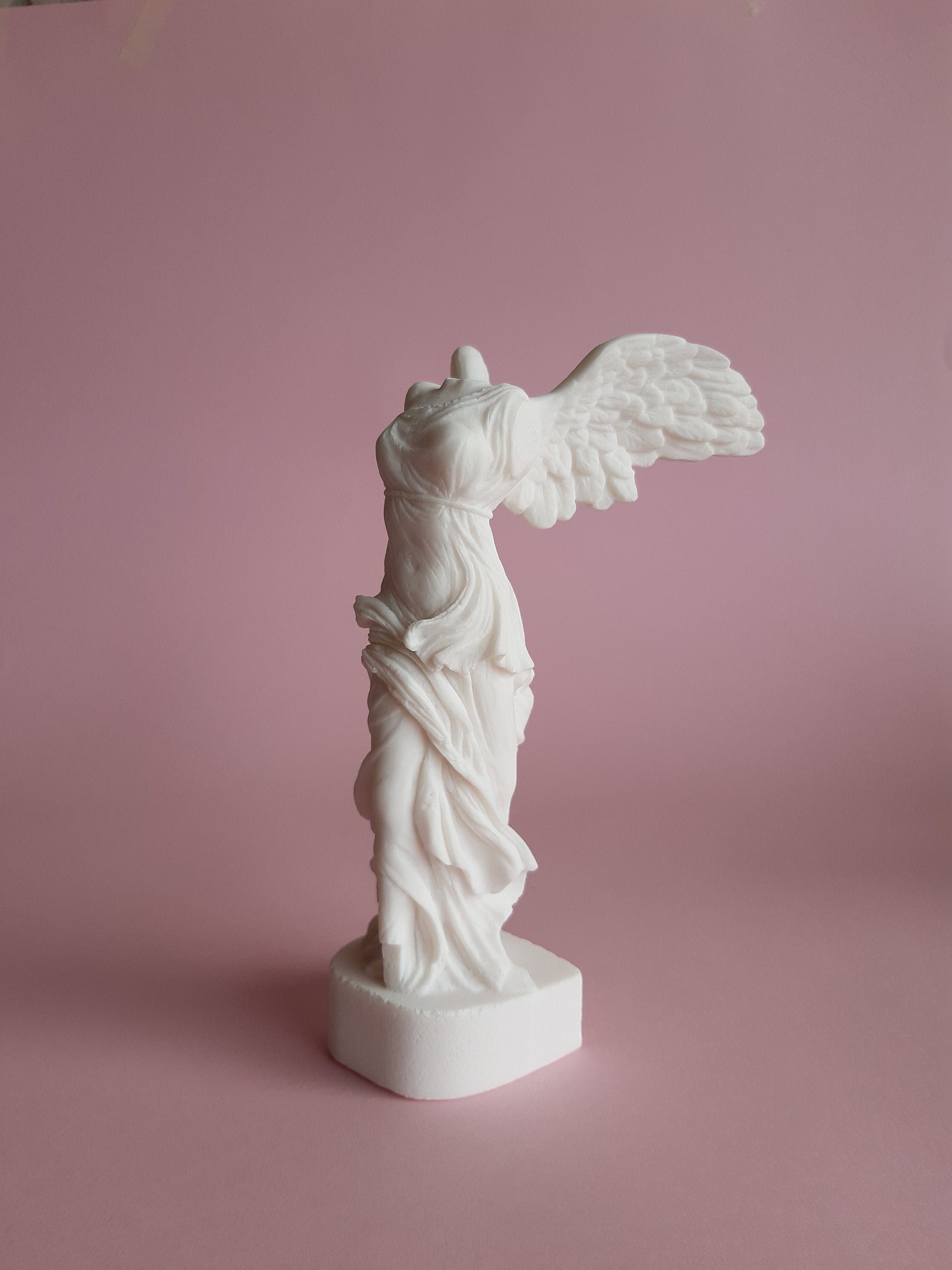 coro Permanente Sustancialmente Nike Winged Victory of Samothrace Replica Louvre Museum - Etsy