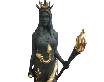 Hecate Goddess Statue Greek Mythology Sculpture