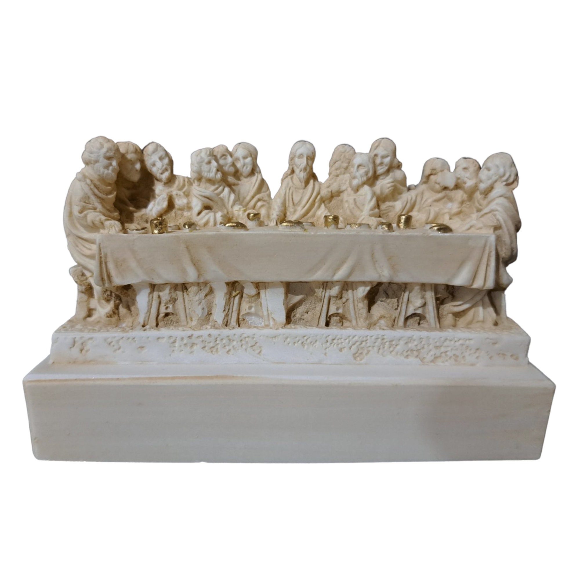 The Last Supper Sculpture Christian Orthodox Handmade Etsy