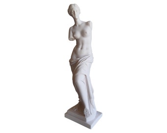 68cm - Venus De Milo Sculpture Greek Handmade Alabaster Big Statue