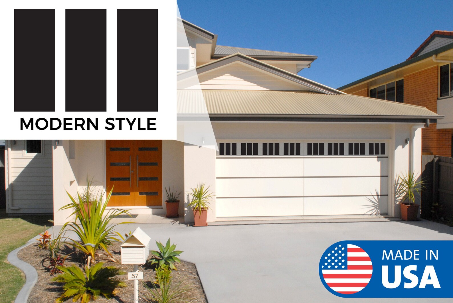 Garage Window Modern Style Etsy