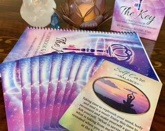 The Key Oracle Deck with a Journal Workbook