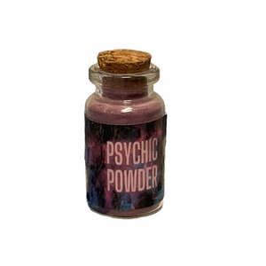 Psychic  Powder, Psychic dream, clairvoyant, medium, divination, remove obstacles, spell oil, ritual oil, voodoo , witchcraft