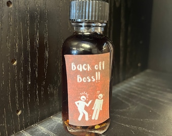 Back Off Boss Oil, Incantesimi Boss Fix Oil per i boss, bandire olio rituale, olio di inversione, strega, voodoo