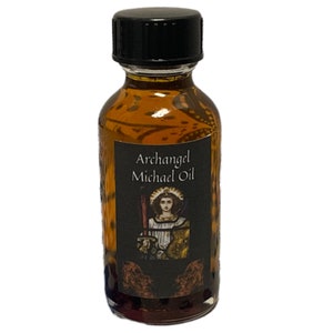 Archangel Michael oil, anointing oil, ritual oil, Aura protection, Fiery wall of protection, Working with angels