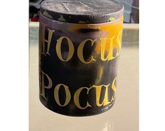 Candela di cemento Hocus Pocus con cera di palma