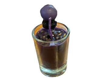 Mini candela in cera d’api per il recupero psichico, candela divinatoria, tarocchi, manifestazione, divinazione, rabdomanzia, apertura del terzo occhio
