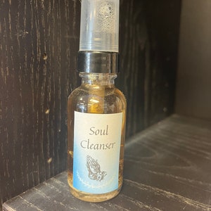 Soul Cleanser Spray, Smudge Spray, Aura Cleansing Spray, Energy Cleansing Spray, Clear quartz infused spay