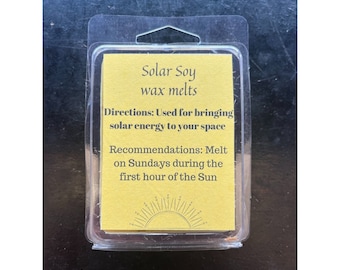 Fondere la cera di soia solare, plesso solare, mezza estate